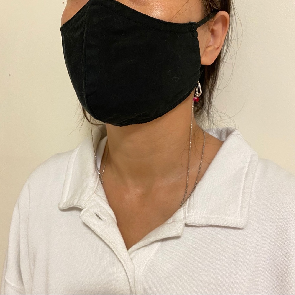 Customizable Necklace Mask Holder
